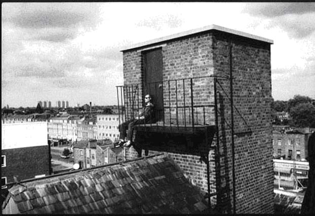 London free party - rooftop