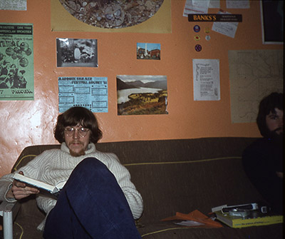 Chris and Womble on my settee